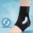 thumbnail image 6 of Sportteer Ankle Brace Open Heel Ankle Support Ankle Support Stabilizer Elastic, Breathable Compression Strap for Arthritis, Tendonitis, and Joint Pain Relief, 6 of 10