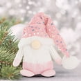thumbnail image 4 of Xihbxyly Adorno de Gnomo Navideño, Diseño de Gorro de Punto, Detalle de Lentejuelas Brillantes, Decoración Navideña Única, Adorno Festivo para Mesa o Árbol, Idea de Regalo Acogedor, 1 Muñeca Sin Rost, 4 of 5