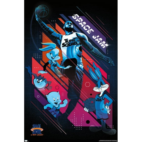 Space Jam: A New Legacy - Starters Wall Poster, 22.375" x 34"