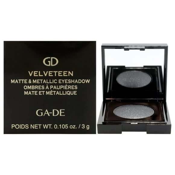 Velveteen Matte and Metallic Eyeshadow - 198 Starlight by GA-DE for Women - 0.105 oz Eye Shadow