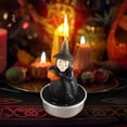 thumbnail image 2 of GCVIZUSO Halloween Lights,Halloween Decoration Indoor, Halloween Party Supplies Pumpkin Candles Halloween Plastic Arts Candles 6pc, 2 of 6