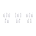 thumbnail image 2 of Vogacara 5 unids/lote botella de plástico caja de botella de almacenamiento ligera buen sellado jarrones de gran capacidad papel culpable blanco 10ml Type1 NO1 Vogacara CBP496200, 2 of 6