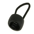 thumbnail image 5 of Happydeer 3pcs Fashion Women Punk Rivet Circle Ring Elastic Hair Rope Band Ponytail Accessory, 5 of 7