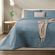 thumbnail image 1 of Dreamlab Colcha Ligera con 2 Fundas de Almohada, Capitonado, Ultra Suave.Hipoalergénico. Edrecolcha para Cama. Edredón para Verano y Todas las Estaciones.(King Size 275x240 cm, Moneda, Azul Mezclilla), 1 of 7