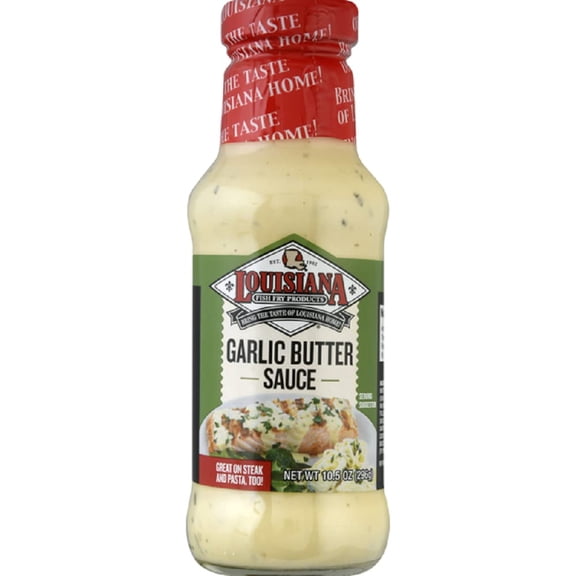 Louisiana Fish - Garlic Butter Sauce - 10.5 Oz, Case of 12