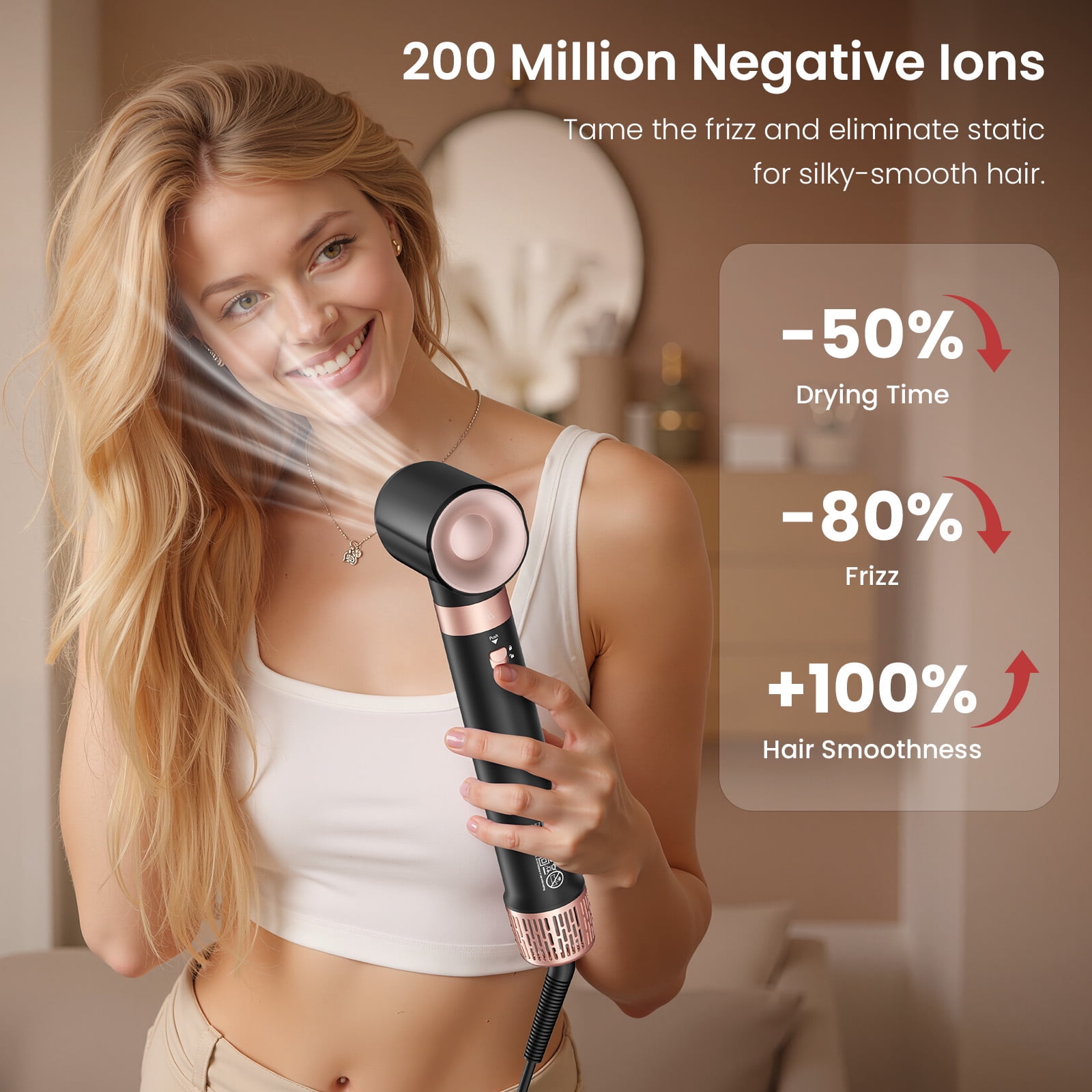3 in 1 High-Speed Hair Styler Hair Dryer with Air Styler
