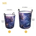 thumbnail image 3 of Fotbe Enchanted Forest Stag Gathering Pattern Laundry Basket with Handles, Waterproof Large Laundry Hamper, Wash Bag for Corner Dorm, Rolling Laundry Basket with Handles-Small, 3 of 6