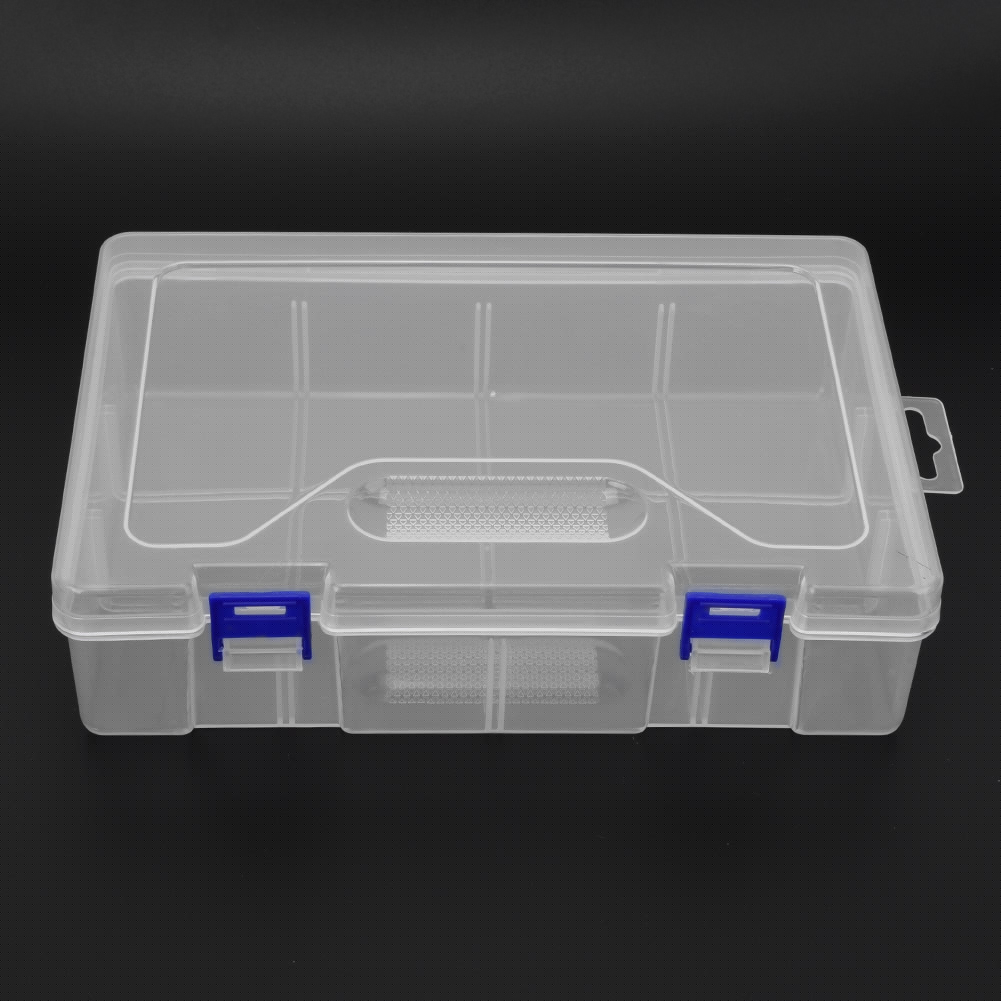thumbnail image 3 of Estuche De Almacenamiento, D306 Organizador De Escritorio Portátil Transparente Hebillas Dobles Para Dormitorios Para Cajones Para Sala De Estar, 3 of 7