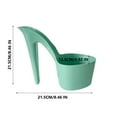 thumbnail image 7 of chaungfeng Plastic Flowerpot High Heel Shaped, Home Decor Lady Shoe Shape Garden Creative Craft Making Tool, Indoor Outdoor Planter Nursery Pot, 7 of 7