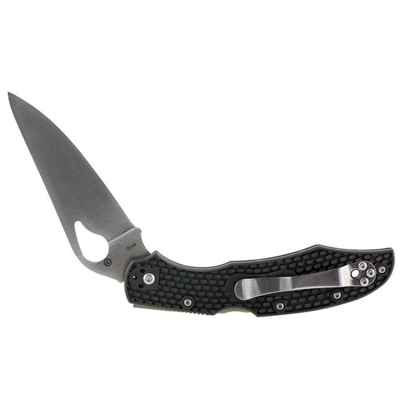 SPYDERCO PY03PBK2 BY03 BYRD CARA CARA FOLDER 8CR13MOV SS DROP POINT BLADE BLK SS
