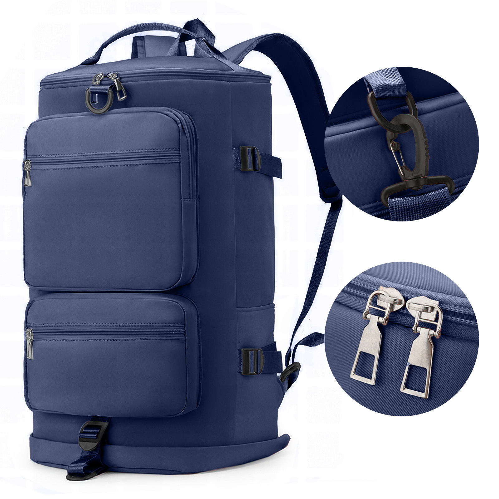 Gynky Duffle Bag Gym Bags Waterproof Sports Duffel Bags Travel Weekender Bag for Men Women Overnight Bag with Shoes Compartment