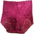 thumbnail image 4 of Bigersell Cotton Panties for Women Clearance Seamless Underwear Women Cheeky Panty Style P-1349 Nylon Period Panties Thong Briefs Mid Waist Women Cheeky Panties Wine XL, 4 of 5