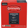 Community Coffee Signature Blend Dark Roast Keurig Coffee Pods, 48 Ct