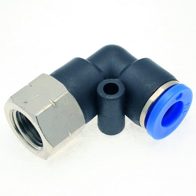Push to Connect 90° Elbow Female 10 mm OD - 3/8" BSPT (R) Female