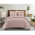 thumbnail image 5 of Chic Home Laurel Duvet Cover Set Graphic Herringbone Pattern Print Design Bed In A Bag Bedding - Sheets Pillowcases Pillow Shams Included - 7 Piece - King 104x90", Blush, 5 of 6
