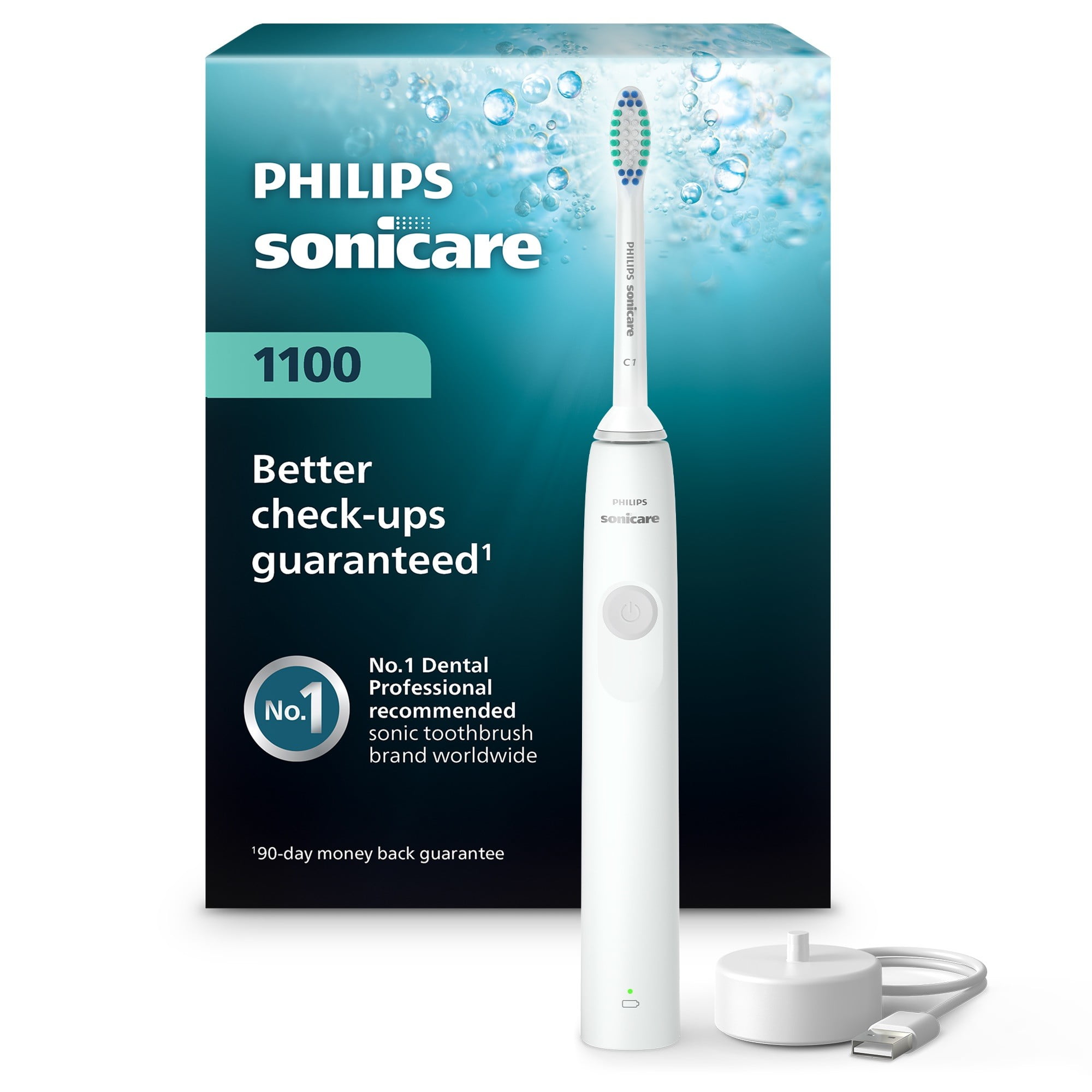 Philips Sonicare 2100 Power Toothbrush, Electric, Sonic Clean