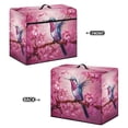 thumbnail image 3 of HELLHERO Hummingbird Dust Cover for Sewing Machine Simple Protective Storage Pocket, 3 of 8