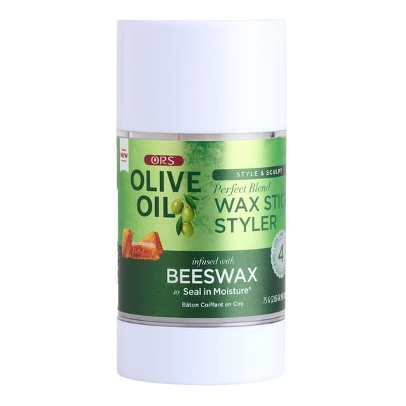 ORS Olive Oil Perfect Blend Wax Stick Styler, All Hair Types, Extra-Firm Hold, 2.6 oz