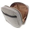 thumbnail image 2 of Neceser de viaje para maquillaje: organizador de artículos de tocador con cremallera de 14 x 14 x 6 cm y compartimentos. Neceser portátil para desplazamientos diarios y viajes cortos., 2 of 7