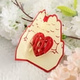 thumbnail image 3 of Day Greeting Card 3d Three Paper Carving Small Card To Give Mom Thanksgiving Greeting Card In Hand Blank Holiday Cards with Envelopes Holiday Greeting Cards with Envelopes Banana Birthday Boyfriends, 3 of 3