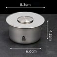 thumbnail image 1 of Couvercle de Cheminée en Acier Inoxydable pour Cuisinière, Fermeture de Tuyau de Cheminée 75Mm, 1 of 10