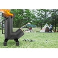 thumbnail image 2 of Camping Rocket Stove by StarBlue with FREE Carrying Bag - A Portable Wood Burning Camping Stove with Large Fuel Chamber Best for Outdoor Cooking, Camping, Picnic, BBQ, Hunting, Fishing, 2 of 7