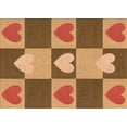 thumbnail image 1 of Ahgly Company Machine Washable Indoor Rectangle Transitional Orange Area Rugs, 4' x 6', 1 of 7