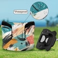 thumbnail image 6 of Haosy Hand Drawn Brush Strokes Golf Mallet Putter Cover Strong Magnetic Leather Golf Club Headcover Closure, 6 of 7