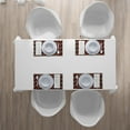 thumbnail image 4 of Ambesonne Fox Place Mats Set of 4, Small Forest Animals Pond, Standard Size, Multicolor, 4 of 4
