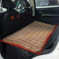thumbnail image 6 of Dog Bed for Car, Backseat Pet Bed Mat, Dog Seat Cover for Car Back Seat, Non-Slip Travel Pet Mat, Fit for Backseat Extenders and Seat Covers (LightGray, 24.8x54inch), 6 of 7