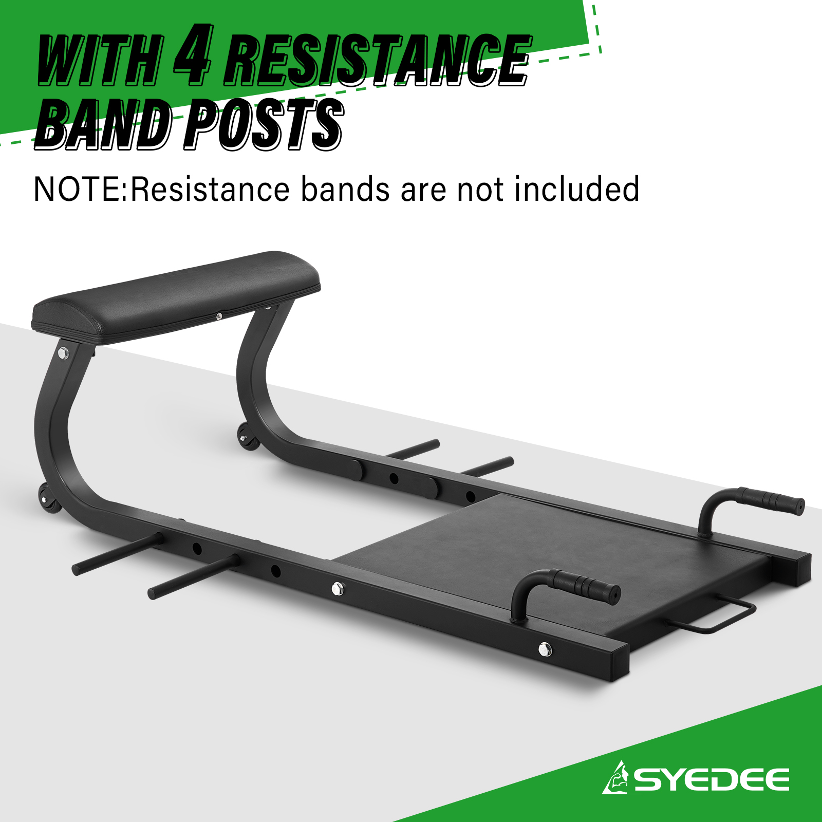 syedee Hip Thrust Platform, Core & Booty Exercise Machine for Full Butt ...