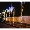 thumbnail image 4 of LINLIN Solar String Lights Outdoor, Solar Garden String Lights 8Mode Fairy Lights Waterproof Copper Wire Lights with Remote Timer for Garden Christmas, 4 of 8