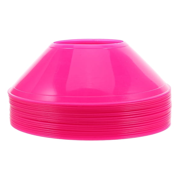 LOLIPPYY Football Training Cones Rosy Pe 20Pcs for Sports Agility Drills