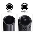 thumbnail image 3 of Unique Bargains Socket Accessory Set, 16mm Deep Socket 1/4' Hex Shank Impact Adapter with 1/2' Drive, 3 of 5