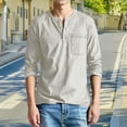 thumbnail image 2 of PMVFHDE Long Sleeve Shirts For Men Thermal Winter Base Layer Slim Fit Crew Neck Soft Breathable Casual Top, 2 of 4