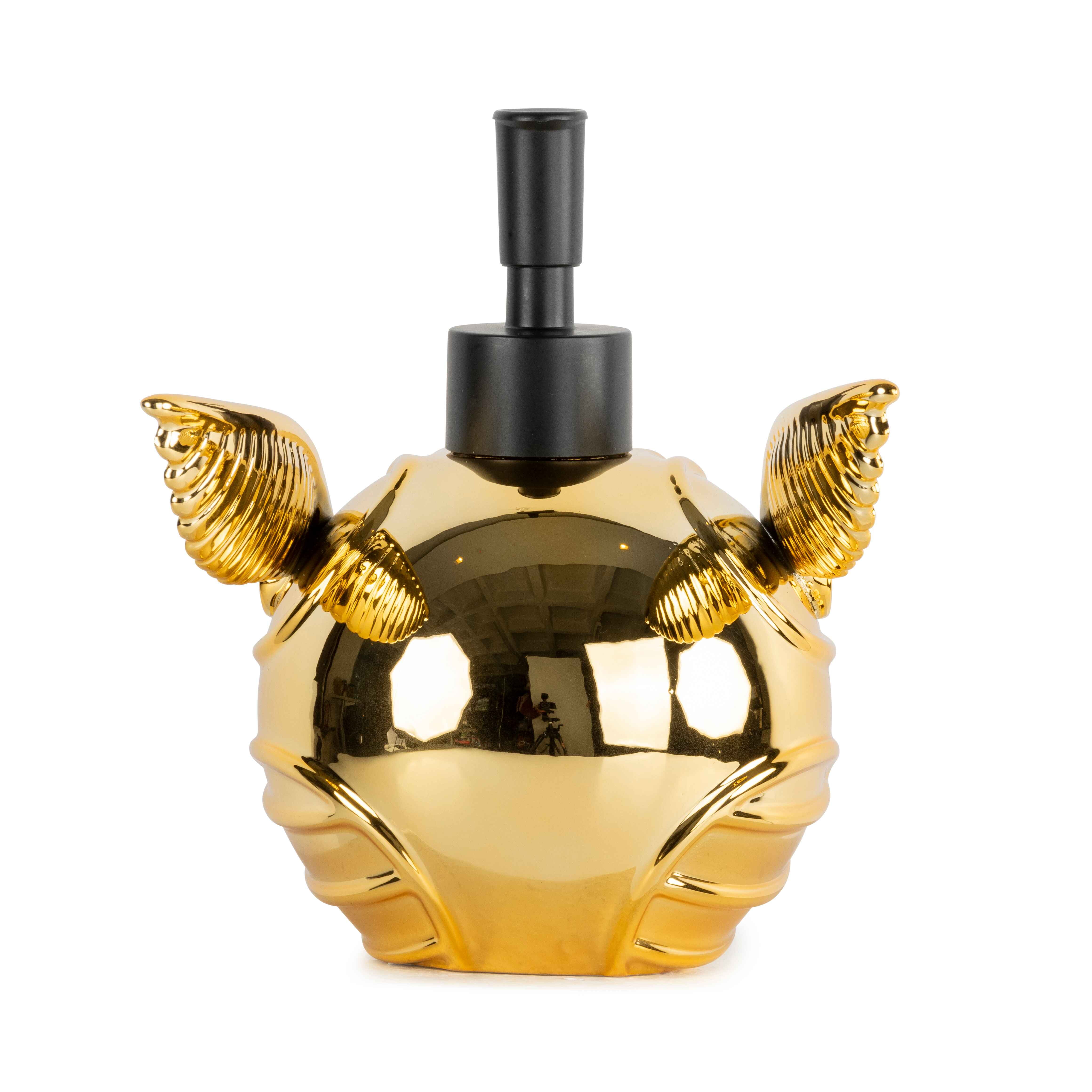 Harry Potter Golden Snitch Lotion Pump, Poly-Resin, Gold, Warner Bros