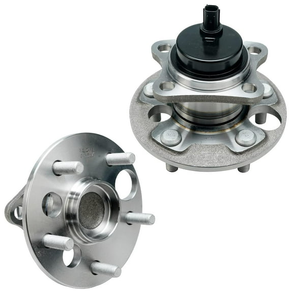Detroit Axle - 2pc Rear Wheel Bearing Hubs for 2008-2015 Scion xB, 2 Wheel Bearing and Hubs Assembly 2009 2010 2011 2012 2013 2014 Replacement