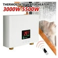 thumbnail image 3 of Instant Water Heater 3000W/5500W Wall-Mounted Electric Heaters For Bathroom Hot Water Shower And Home Kitchen Heating ,Energy Saving, 3 of 7