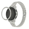 thumbnail image 4 of RuiJiao Stainless Steel Bezel Ring for Samsung Galaxy Watch 4/5/6 40mm 44mm, Scratch Protection Metal Case Cover, Fashion Accessories with Secure Adhesive, Easy Installation (Multiple Styles), 4 of 5