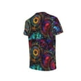 thumbnail image 5 of Honeii Mandala Colorful Print Kids Boy T-Shirt,Breathable Round Neck Tee,Stylish Summer Tee for Boys, for Outdoor Activities and Casual Wear, 5 of 7