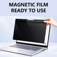 thumbnail image 6 of Tizuqe Magnetic Privacy Protector For 12-17Inch Laptop Screen Privacy Filter, 6 of 15