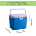 thumbnail image 2 of Enfriador portátil aislado de 45 L con asa para preservación del calor para picnic en la playa, 2 of 9
