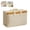 M, variant on Large Capacity Moving Storage Bag, Foldable Non-Woven Closet Organizer for Blankets Pillows Clothes, Dustproof with Zipper for Home Moving & Spring Cleaning
