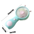 thumbnail image 3 of PEONAVET P Lastic Fan Portable Fan Adjustable Fan Small Fan USB Office Outdoor Fan For Travel, 3 of 6