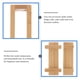 thumbnail image 3 of FELTECHELECTR Molde rectangular de madera de bambú para prensar sushi, kit para hacer sushi, moldes para rodillos de arroz, herramientas para hacer sushi en la cocina, 3 of 5