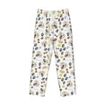 thumbnail image 4 of Xecao Labrador Retriever Dog Men's Straight Lounge Pajama Pants: The Ultimate in Comfortable Sleepwear, 4 of 9