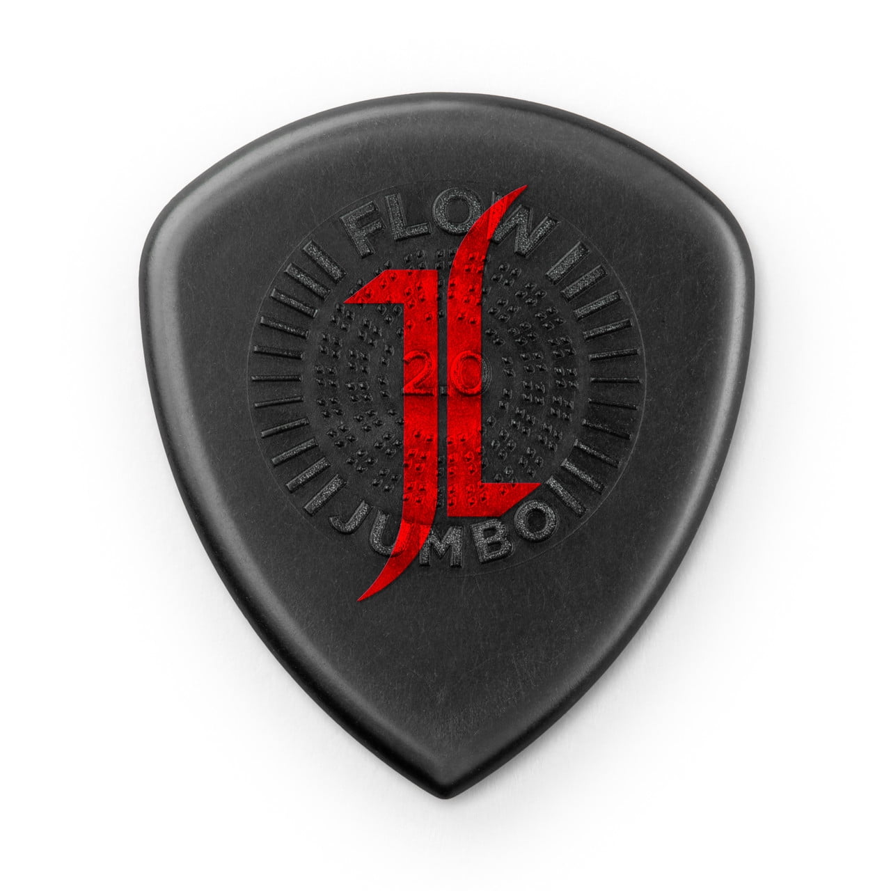 Dunlop Guitar Picks Jeff Loomis Custom Flow Jumbo 2.0mm 6 Picks Ultem Nevermore