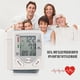 thumbnail image 3 of Monitor de presión arterial de muñeca, equipo médico Digital, esfigmomanómetro automático, tensiómetro, medidor de frecuencia cardíaca, tonómetro BP, 3 of 4
