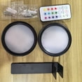 thumbnail image 2 of ZheElen ABS Magnetic Picture Lights For Remote Magnetic ABS LED RGB colors, with For Art Display Battery For Wall LED Lighting Light, 2 of 6