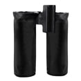 thumbnail image 1 of Bolsa porta baquetas doble en tela Oxford, práctica y resistente, ideal para bateristas, color negro, con gancho ajustable para fijación en soporte de batería, capacidad para hasta 8 pares de, 1 of 6